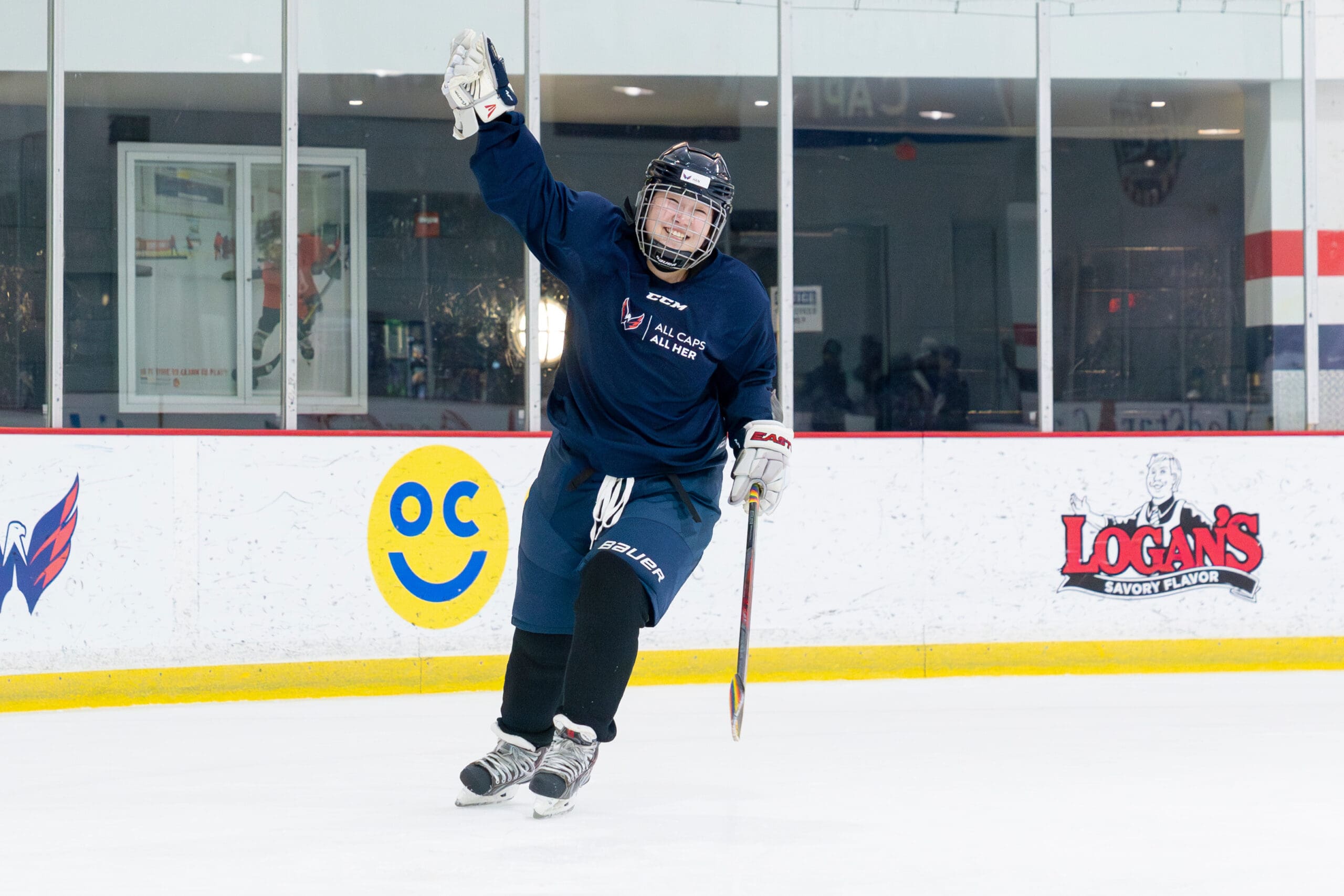 Capitals ALL CAPS ALL HER Adult Learn to Play Clinic - March 7, 2024 Capitals ALL CAPS ALL HER Adult Learn to Play Clinic - March 7, 2024